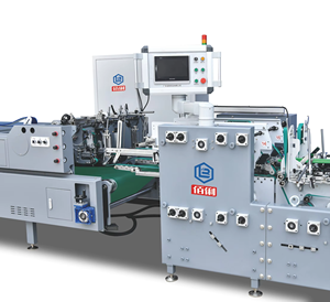 Jy1100 hộp dán máy tự động gấp hộp carton dán máy/tốc độ cao Tự động dán máy - Product Image 4