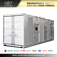 Générateur diesel triphasé AC 1000KVA 800KW robuste avec coffret étanche et ATS pour alimentation prioritaire d'usine