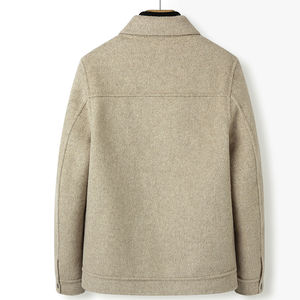 LCBZ Otoño e Invierno nueva chaqueta de lana para hombre corto Delgado <span class=keywords><strong>juvenil</strong></span> abrigo de lana de doble cara forro chaqueta gruesa - Product Image 5