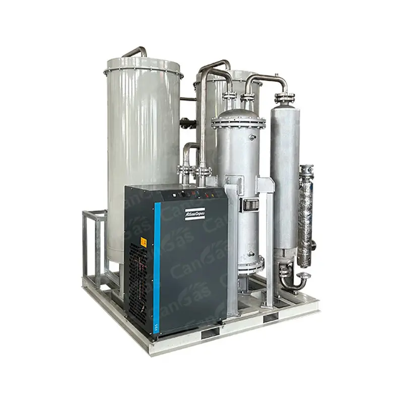PSA高純度窒素生成CAPN HP- 110不活性ガス (窒素) を燃料タンク噴射システムに供給