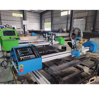 Machine de découpe laser à fibre portative 1500W, CNC, 3 axes, table de travail 1530, refroidissement par eau, Hiwin, pour tôles métalliques