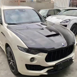 Cofano Motore Anteriore in Vera Fibra di Carbonio di Alta Qualità, Modificato per <span class=keywords><strong>Maserati</strong></span> Levante Stile Msy - Product Image 3