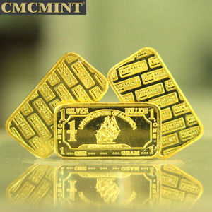 عملات تذكارية معدنية مخصصة 1-شريحة سفينة ذهبية وفضية Cmcmint - Product Image 6