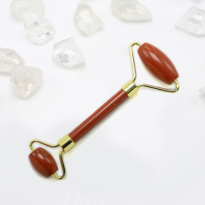 Venta caliente Natural jaspe rojo Facial de piedras preciosas de cuidado de <span class=keywords><strong>la</strong></span> piel belleza palo regalo <span class=keywords><strong>para</strong></span> chica - Product Image 4