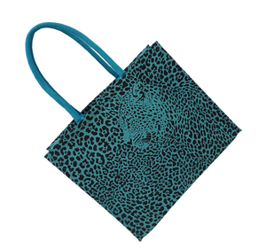 Fabricante de Bolsos de Playa de Yute para Mujer en India, Bolsa de Mano de Arpillera con Bonito Estampado de Tigre, Hecho en India, Bengala Occidental - Product Image 6