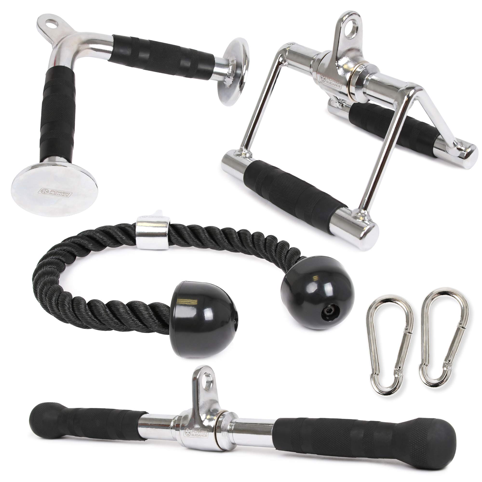 Triceps Rope LAT Pull Down Bar V Bar with Rotation V-Shaped Bar Cable Machine Accessories