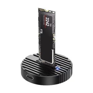 <span class=keywords><strong>Station</strong></span> d'accueil portable USB3.2 10 Gbps, double protocole SSD M.2 NGFF SATA <span class=keywords><strong>NVMe</strong></span>, <span class=keywords><strong>station</strong></span> d'accueil multi-SSD M.2 <span class=keywords><strong>NVMe</strong></span> PCIe - Product Image 5