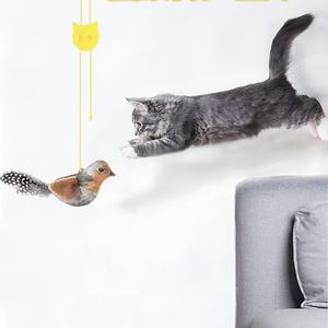 Jouet en peluche poulpe interactif pour animaux de compagnie, mignon, coloré, en forme de chat, pour grincer les dents, résistant aux morsures, puzzle - Product Image 2