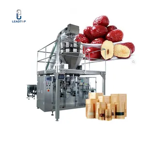 automatic horizontal doypack double dual sachet pack powder liquid filling premade pouch twin sachet packaging packing machine