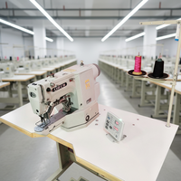 Machine à coudre industrielle programmable à grande vitesse OREN, type de point de verrouillage, à une aiguille, pour la couture de nœuds de vêtements RN-430D