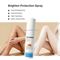 OTVENA Lotion solaire éclaircissante et hydratante, légère, protection solaire visage, non grasse, unifie le teint
