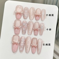 Faux ongles en gel effet œil de chat populaires, pose facile, couverture complète, OEM ODM