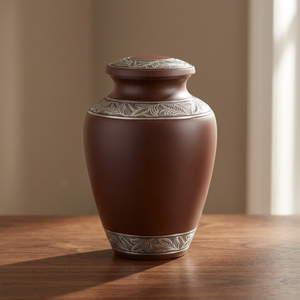 Urn Red Heart Style Adult Pet Brass and Funeral <b>Box</b> Keepsake Urns Casket Funerary Urn Ossuary Cinerary Human <b>Memorial</b> - I H C - Product Image 3