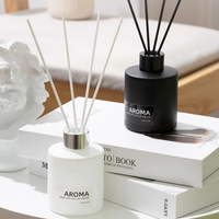 Diffuseur d'huiles essentielles écologiques sans alcool de forme irrégulière et longue durée pour hôtel et usage domestique, en verre artisanal