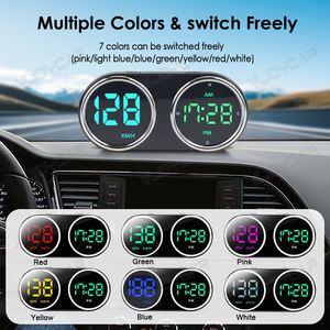Vjoycar Affichage tête haute pour toutes les voitures Horloge GPS Moniteur <span class=keywords><strong>de</strong></span> compteur Écran d'affichage du tableau <span class=keywords><strong>de</strong></span> bord - Product Image 2