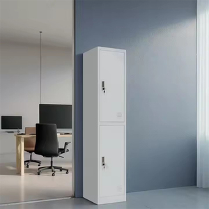 Gran oferta, casillero de Metal con cerradura, armario de acero, armario de almacenamiento moderno para armario escolar, sala de estar, casillero para trabajadores de Hospital - Product Image 5