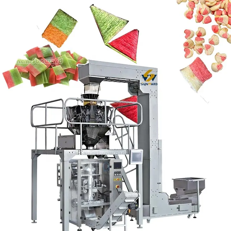 Good Quality High Yield Fried Chips Snacks Corn Chips Fryer Machine Double Screw Extruder Processing Line