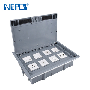 NEPCI EU Germany <span class=keywords><strong>presa</strong></span> di corrente per pavimento scatola 8 Gang 16A potenza modulare <span class=keywords><strong>presa</strong></span> per pavimento con RJ45 - Product Image 2