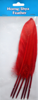 Plume de canard naturelle teinte pour l'artisanat d'art DIY Coiffe Chapeau Cheveux Costume Accessoire Carnaval Fête Mariage Maison Halloween Décor