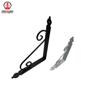 Support d'angle décoratif en fer en métal de vente chaude support Triangle en forme de L prend en charge les étagères - Product Image 4