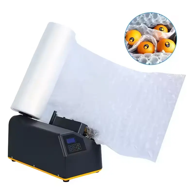 Transport Protection Filling Protective Cushion Inflatable Pillow Wrap Film Air Bubble Bag Making Machine
