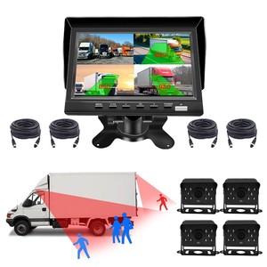 Sistema <span class=keywords><strong>de</strong></span> Grabación <span class=keywords><strong>de</strong></span> Video DVR Inalámbrico Wifi <span class=keywords><strong>de</strong></span> 7 Pulgadas con <span class=keywords><strong>Pantalla</strong></span> Dividida SD Todo en Uno, Monitor MDVR <span class=keywords><strong>de</strong></span> Cuatro Pantallas, Grabación <span class=keywords><strong>de</strong></span> Video en Tiempo Real - Product Image 5