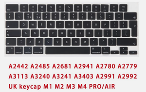 NOUVEAU Touches et clips de remplacement pour <span class=keywords><strong>Mac</strong></span> Book Pro A2779 A2780 A2941 A2442 A2485 A2681 UK keyboard key c ap - Product Image 3