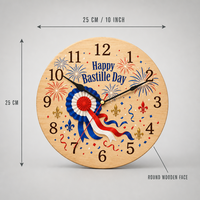 Horloge murale en bois de 10 pouces pour salon, cuisine, bureau, décoration, choix de cadeau de fête, horloge ronde suspendue, fournisseur en gros