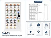 Distributeur automatique intelligent à porte transparente avec surveillance à distance et gestion cloud pour jouets, fleurs, cadeaux, fruits
