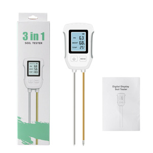 Medidor de Suelo 3 en 1 |   Medidor Digital de pH, Humedad y Temperatura para Jardín, Granja, Plantas en Maceta y Cuidado del Césped - Product Image 2