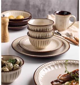 Quality Choice Porcelain Ceramic Tableware <b>Set</b> Dining Nordic Series Import Ceramic Tableware - Product Image 3