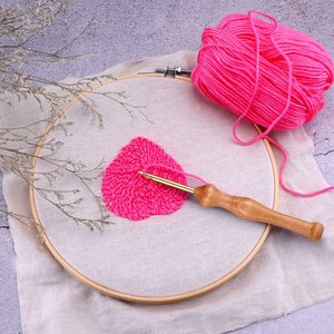4 pièces ensembles stylos à broder couture manche en <span class=keywords><strong>bois</strong></span> bricolage artisanat poinçon aiguille <span class=keywords><strong>bois</strong></span> tissage outils couture Applique embellissement - Product Image 5