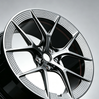 Velg Euro Stance New One Piece Forged Aluminium Alloy 19-20 Inch Pro Sport Mesh Guard 5 Spoke Rims untuk M4 untuk Stinger