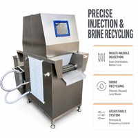 Machine d'injection de saumure pour viande (poulet, bœuf, porc, poisson, jambon, bacon) pour l'injection de salin dans les usines de transformation de la viande