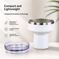 Mug de voyage en acier inoxydable de 500 ml, isolé sous vide, mug thermique portable, cadeaux d'affaires, tasse à bière, écologique, isolation de 24 heures