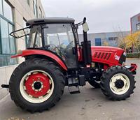Traktor Pertanian Mini GP 4x4 120-130HP Mesin Diesel 4 Silinder Gear Drive Gearbox Pompa Bearing Berkualitas Tinggi
