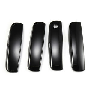 ฝาครอบมือจับประตู Dodge Challenger Charger สีดำเงา คาร์บอน ABS ปี 2011-2020 - Product Image 3