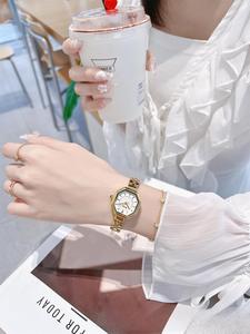 Professional Sleek Octagonal Light Blue Dial Silver Stainless Steel Band Quartz <strong>Watch</strong> for Women Summer <strong>Vacation</strong> - Product Image 6