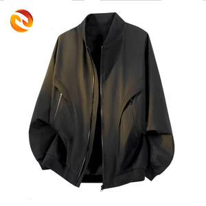 Giacca Varsity da <span class=keywords><strong>Uomo</strong></span> OEM, Stile Retrò Casual, con Logo Frontale, Antivento, Traspirante, Leggera, Regolabile, Ricamata, Rivestita - Product Image 2