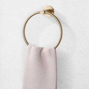 Ensemble d'accessoires <span class=keywords><strong>de</strong></span> salle <span class=keywords><strong>de</strong></span> bain d'hôtel en or <span class=keywords><strong>de</strong></span> luxe haut <span class=keywords><strong>de</strong></span> gamme porte-serviettes en acier inoxydable <span class=keywords><strong>moderne</strong></span> anneau <span class=keywords><strong>de</strong></span> <span class=keywords><strong>serviette</strong></span> en Nickel - Product Image 4