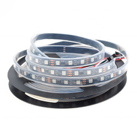 Lampu Strip LED Ws2818 5050 Smd 12v 7.2w IP20 IP65 IP67 Rgb Artnet Dj LED Pengubah Warna Lampu Strip LED Panggung