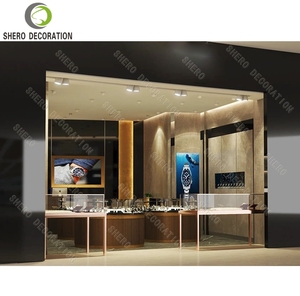 Meubles de magasin de montres de luxe, design personnalisé, vitrine de magasin de montres, vitrine de montres en verre avec éclairage LED, vitrine de montres - Product Image 6