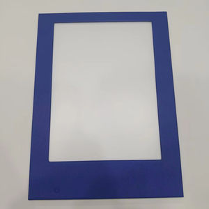 Menu numérique lumineux pour restaurant, format A4, lettre PU, carte menu LED, page unique, panneau de menu éclairé - Product Image 1