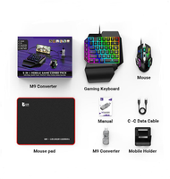 Konverter Adaptor Keyboard & Mouse Game Mobile M9 untuk iOS & Android PUBG