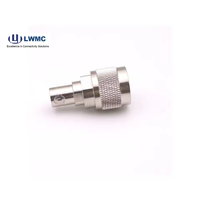 Connecteur de câble coaxial en laiton N mâle vers adaptateur coaxial RF femelle BNC