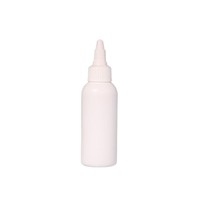 Bouteilles souples en plastique PET HDPE de qualité alimentaire personnalisées OEM ODM pour huile d'olive, distributeur de sauce avec bouchons à vis pour l'huile