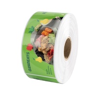 Étiquettes d'emballage alimentaire personnalisées, autocollant auto-adhésif imperméable en vinyle, fabricant d'étiquettes pour boîtes de conserve alimentaires, autres services d'impression