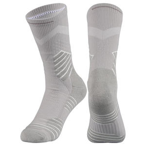 Custom Performance Basketball <b>Socks</b> - High Quality <b>Thick</b> Crew Sports <b>Socks</b> for Men with Anti-Bacterial Sweat Control - Product Image 3
