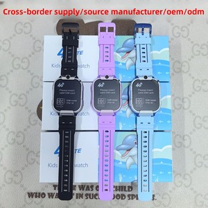 Nouvelle Montre Connectée Carrée TFT 2025 pour Enfants avec Fonction d'Appel 4G, Appareil Électronique Numérique, Emplacement pour Carte, Bracelet en Silicone - Product Image 4