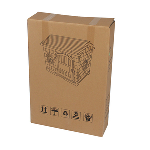 Hoopet เฟอร์นิเจอร์บ้านแมวพลาสติกหุ้มฉนวนสีน้ำเงินออกแบบให้เหมาะกับสรีระสุนัขรูปทรงแข็งทนทานต่อสภาพอากาศและมี MOQ ต่ำ - Product Image 5